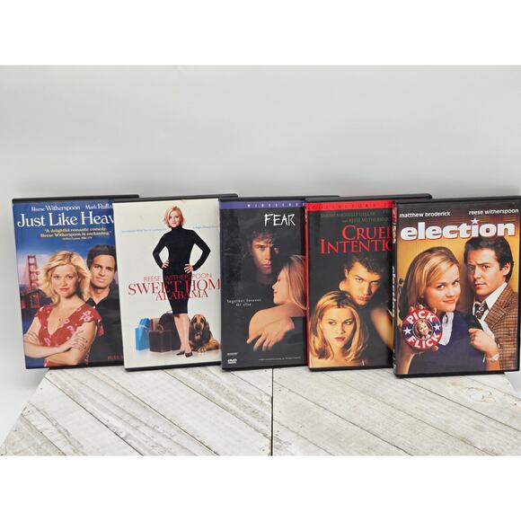 Reese Witherspoon 5 Dvd Movie Bundle | Fear | Cruel Intentions and More - Picture 1 of 2